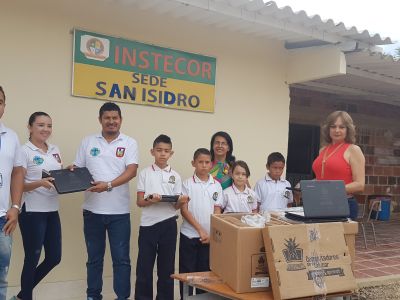 ENTREGA DE PC EN SEDE SAN ISIDRO