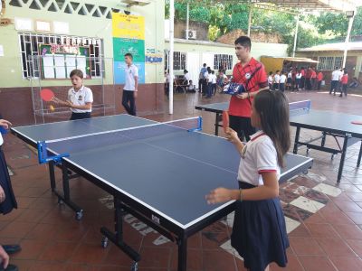 FORMACIÓN DE TENIS DE MESA,PATROCINADO POR FUDOC