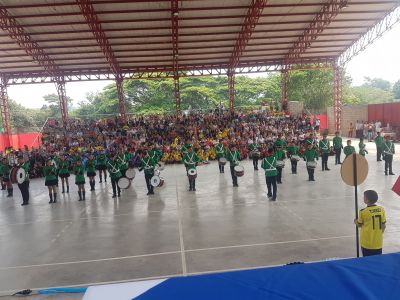 BANDA DE MARCHAS- INAUGURACION INTERCLASES 2019