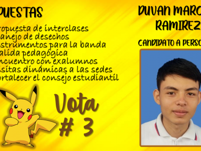 Candidato a Personero