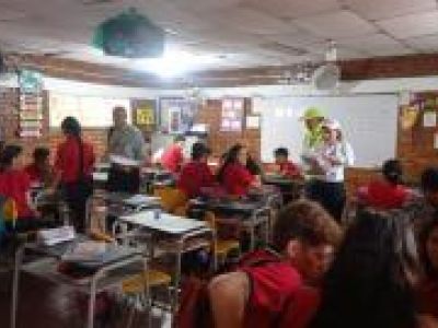 Capacitación en normas y señales de tránsito, por parte de la comisión de tránsito del municipio del Zulia